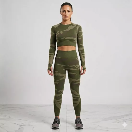 Tayt&Crop Üst Takım 
