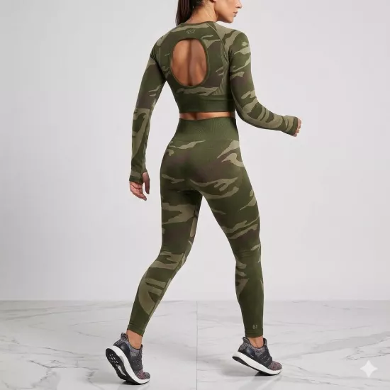Tayt&Crop Üst Takım 