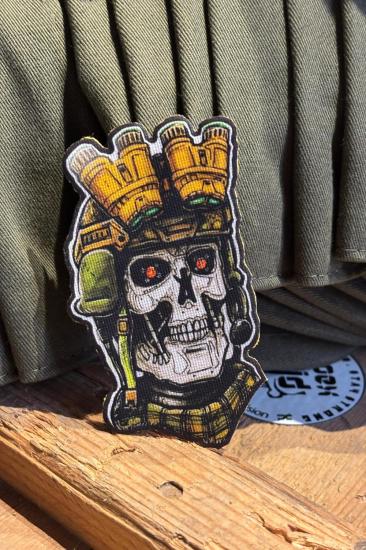 Terminator Helmet Patch 